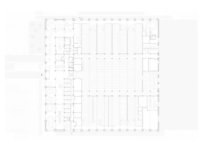 Plattegrond begane grond. Beeld De Zwarte Hond