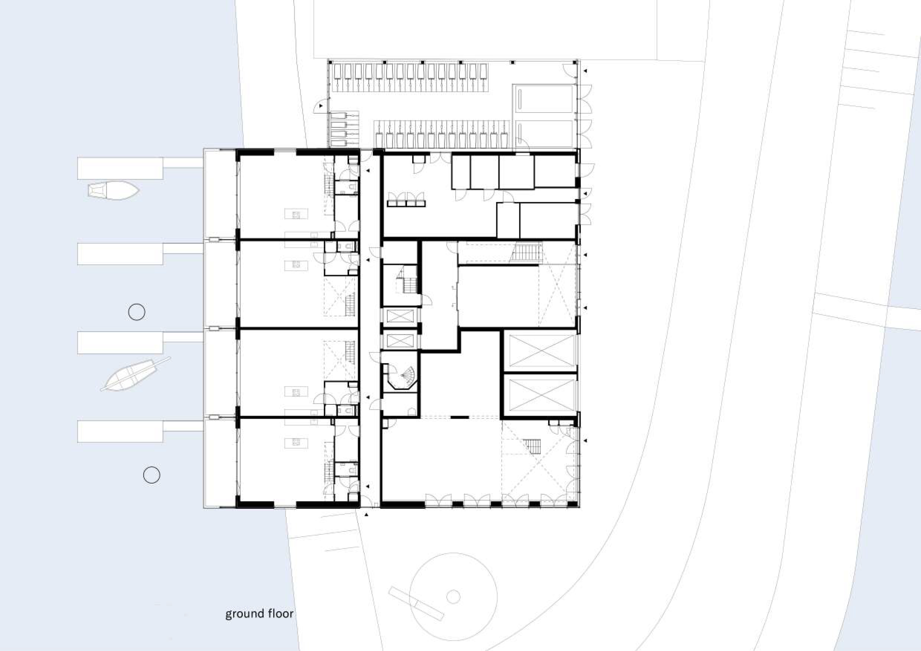 Plattegrond begane grond. Beeld KCAP