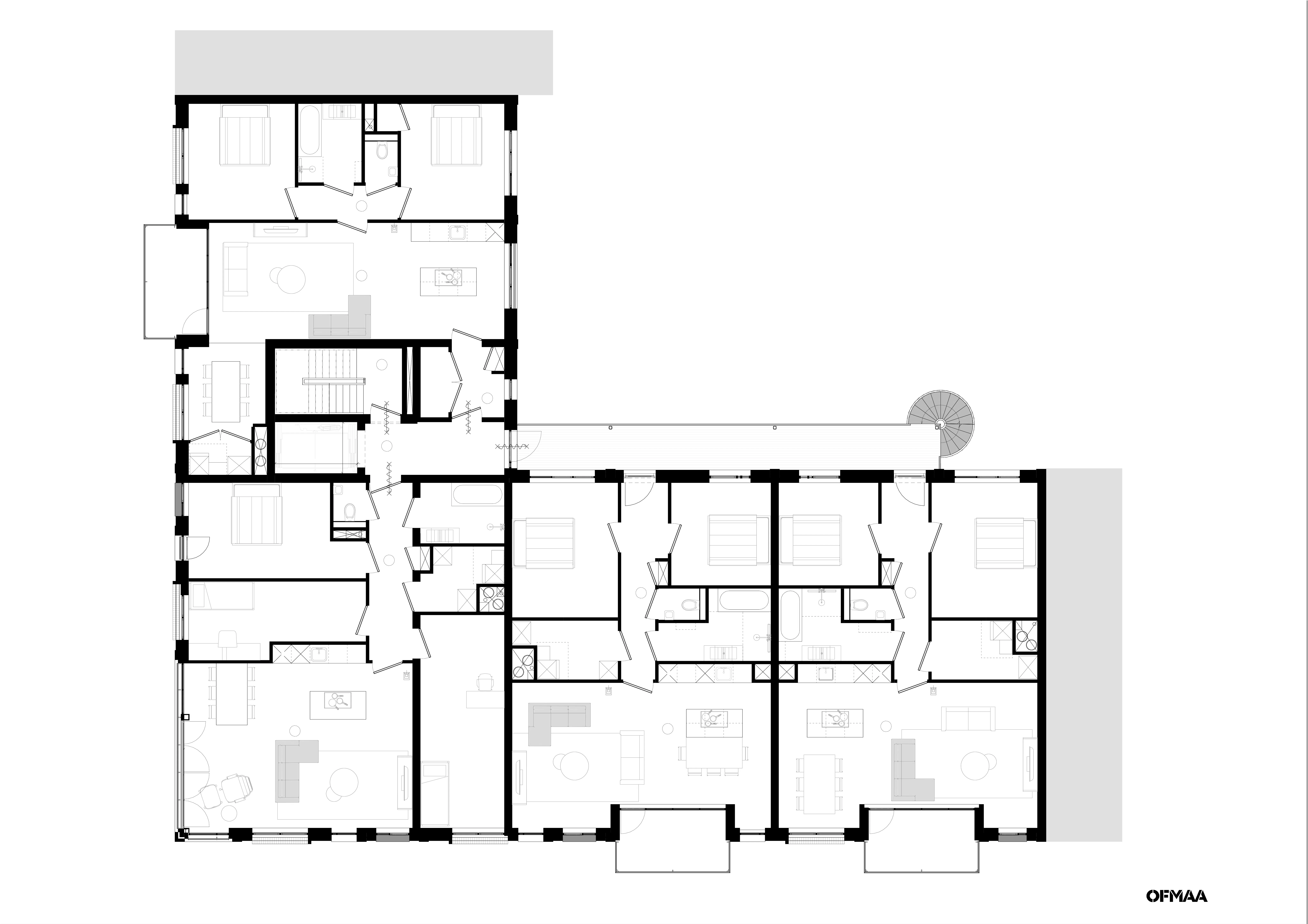 Plattegrond. Beeld OFMAA