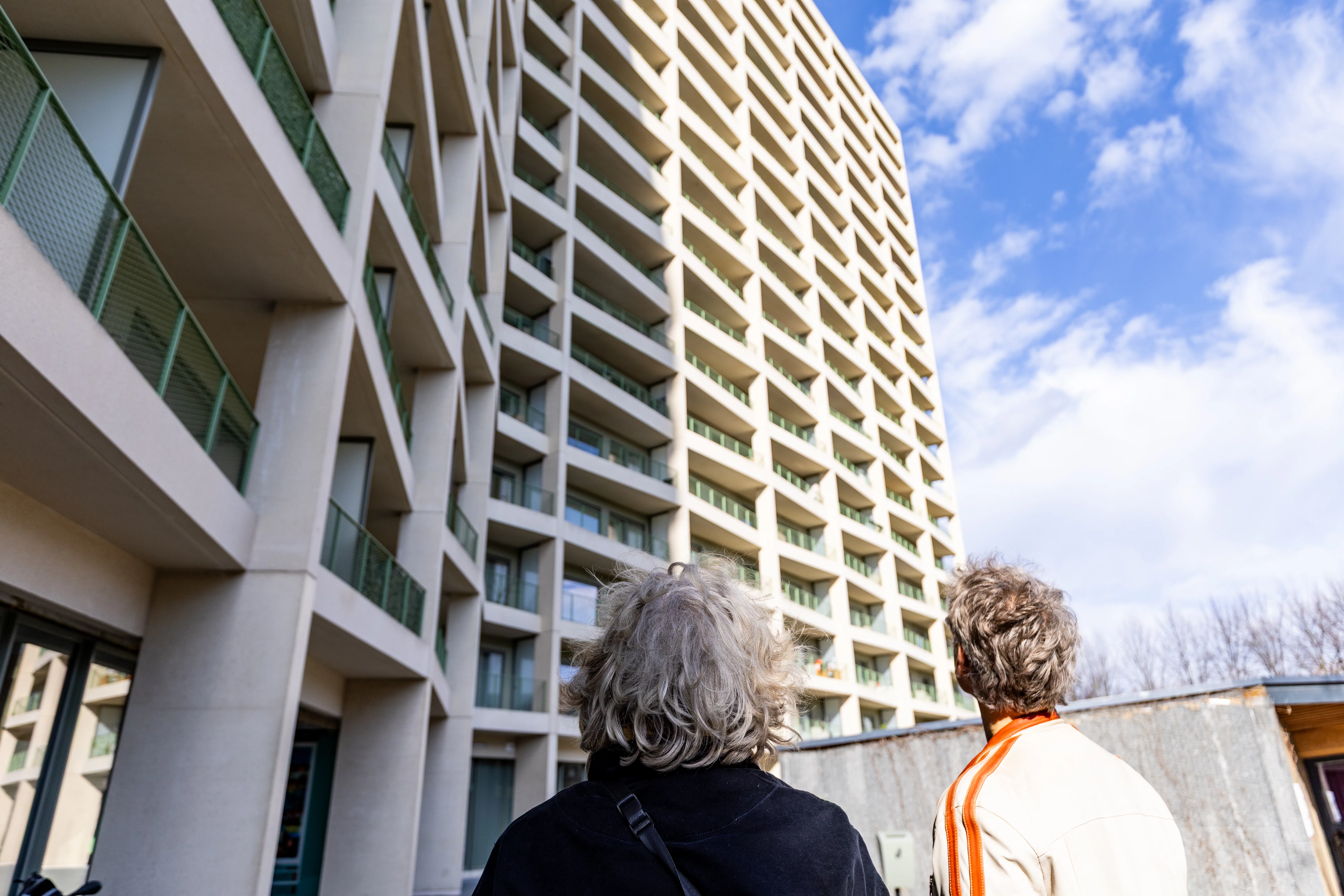 Goujons toren door Karbon’ architectuur en stedenbouw en TVK, winnaar vakjury Vlaamse Architectuur Prijs. Beeld Dieter Daniëls