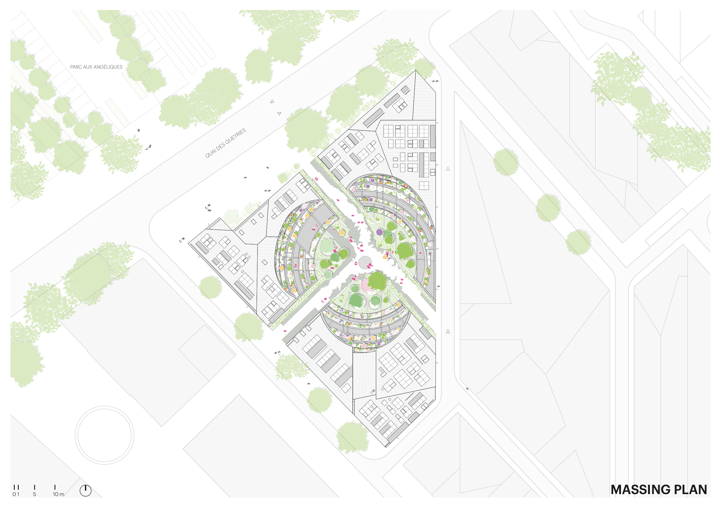 Situatietekening. Beeld MVRDV