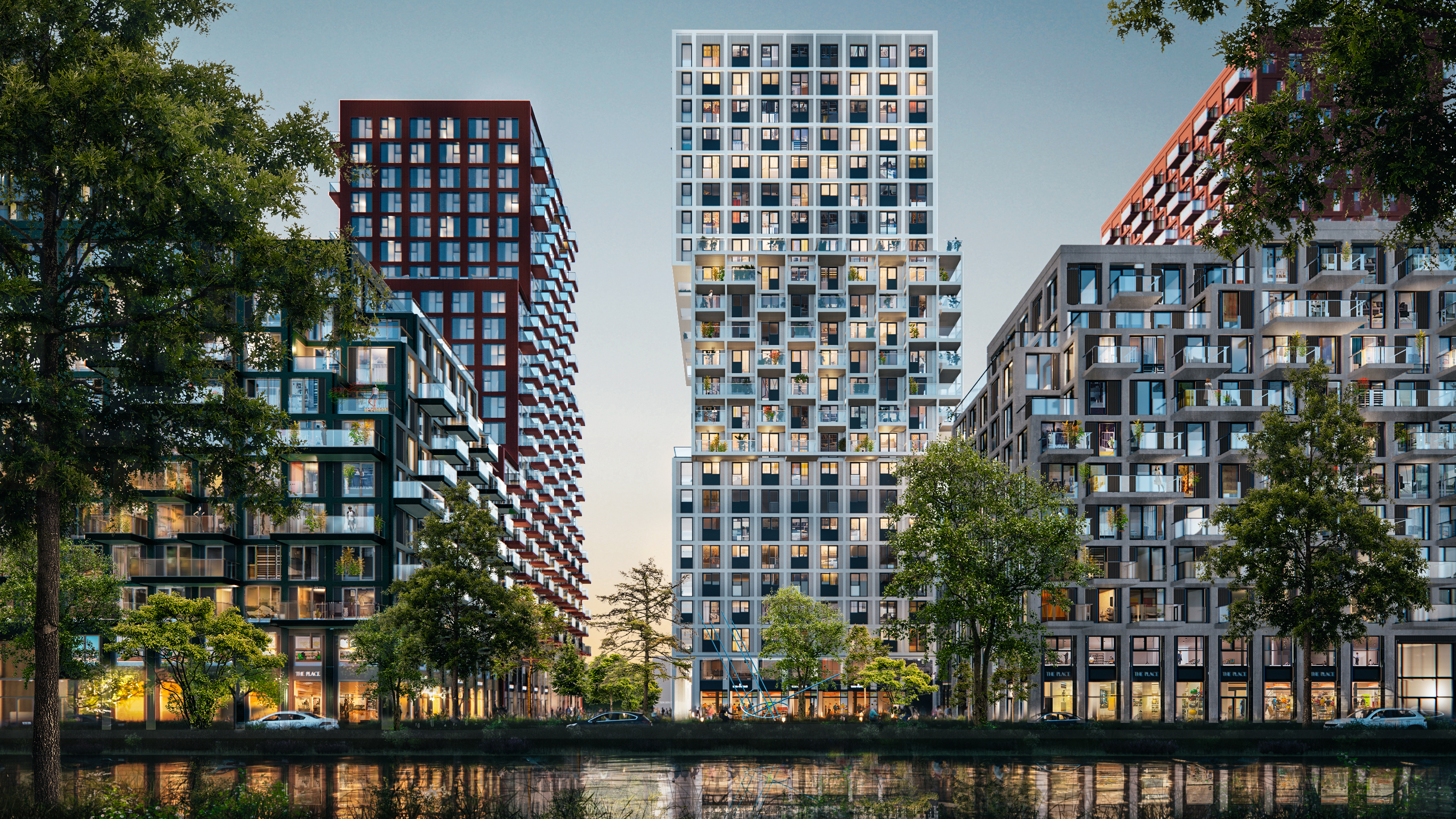 SoZa ontwerp impressie door Barcode Architects. Beeld VIVID