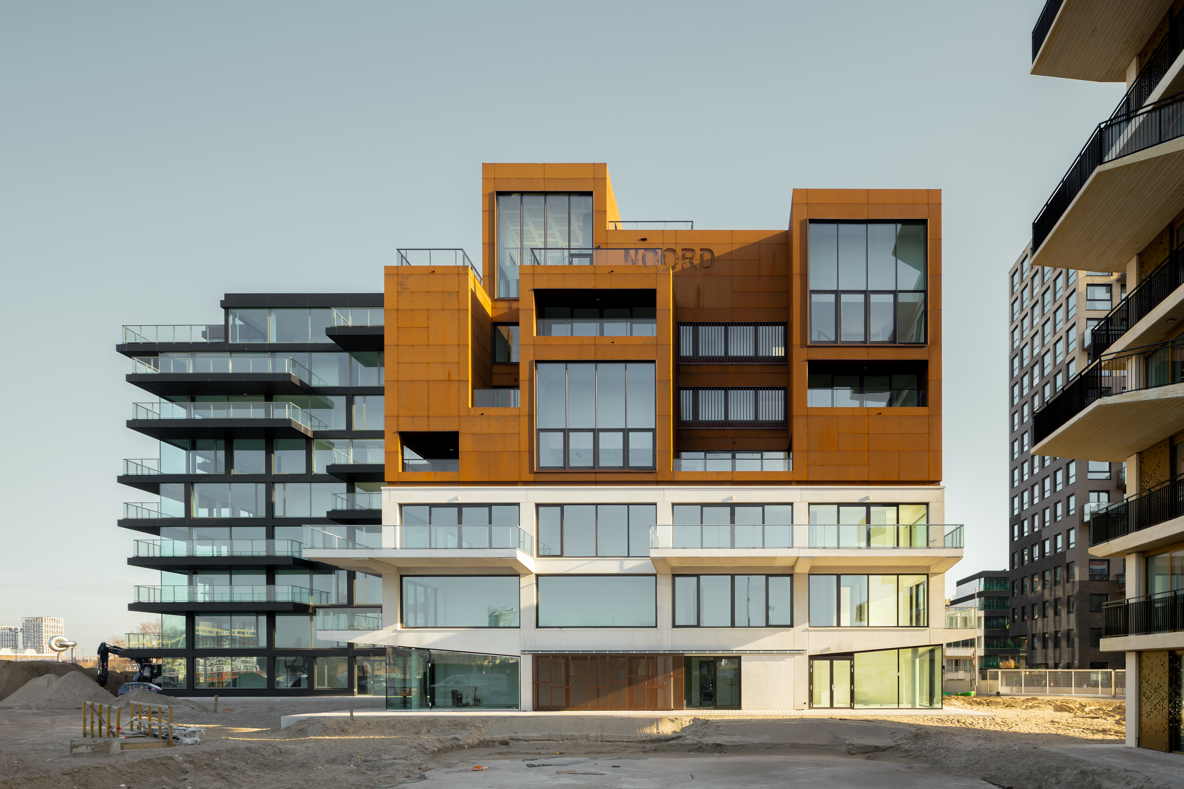 Beeld: zuidwest gevel Horn, Sebastian van Damme