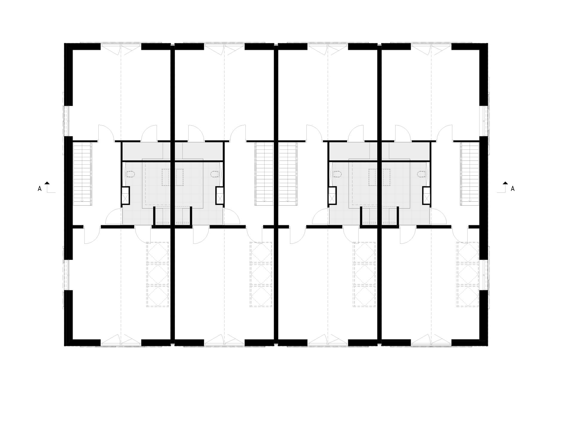 Plattegrond, tweede verdieping