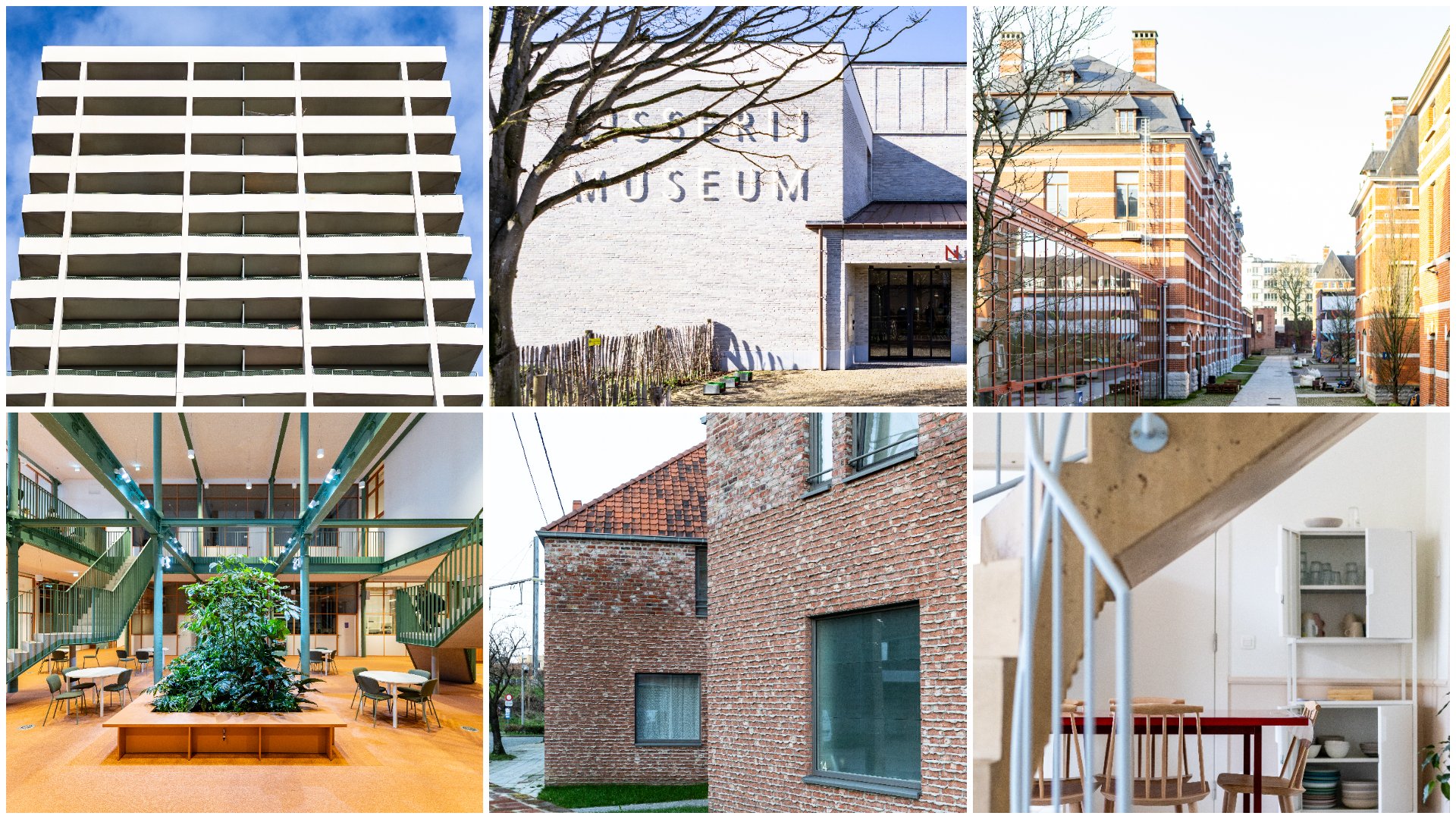 Winnaars vakjuryprijs en publieksjuryprijs Vlaamse Architectuur Prijs 2026. Beeld Dieter Daniëls