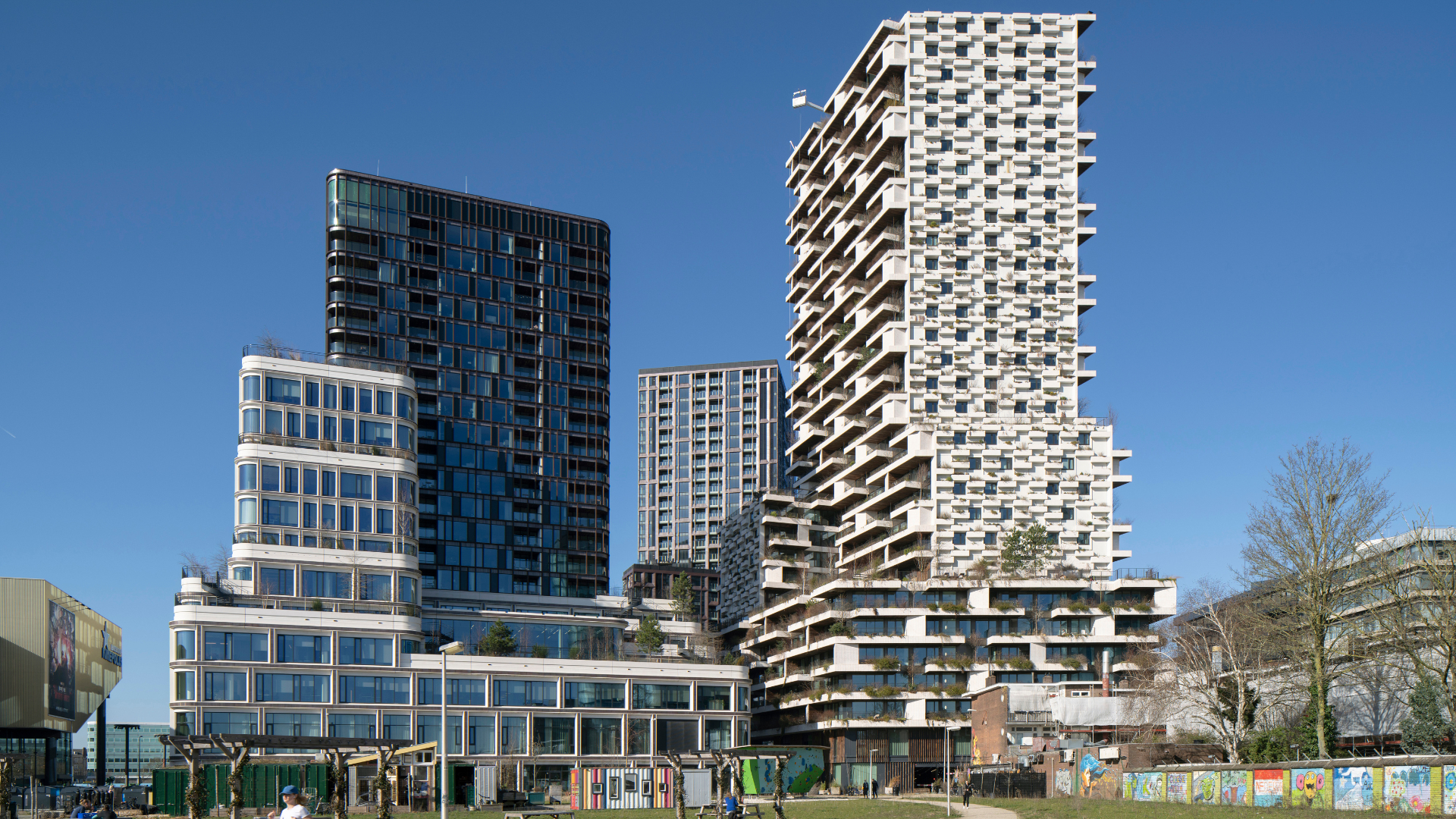 Beurskwartier in Utrecht. Beeld Frank Hanswijk