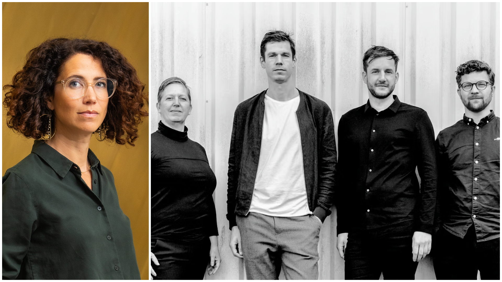 Cécilia Gross, beeld Dingena Mol (l); Civic Architects, beeld Civic (r)