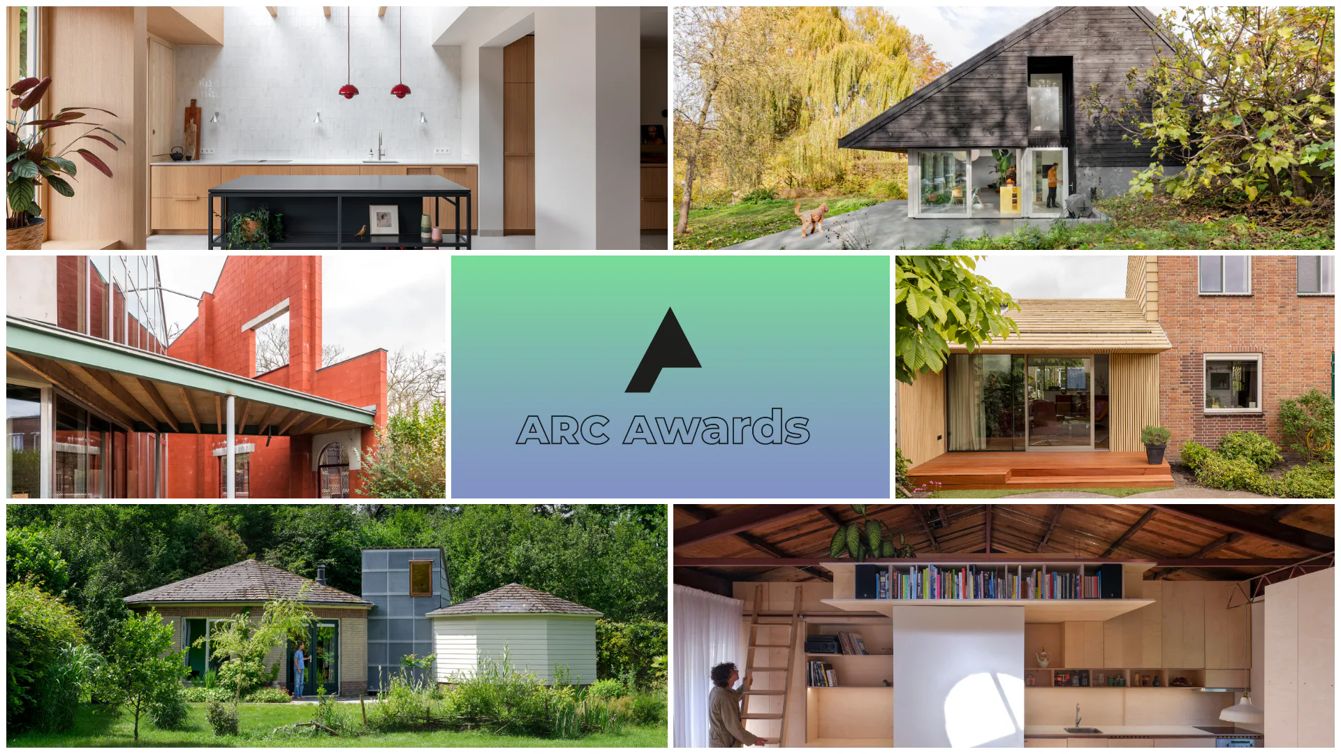 v.l.n.r. Woonhuis G16, Uitbreiding Dijkwoning, VISITATIE, verduurzaming door uitbouw transformeert woonhuis, DE DRIE BIGGEN, wat wil het huis?