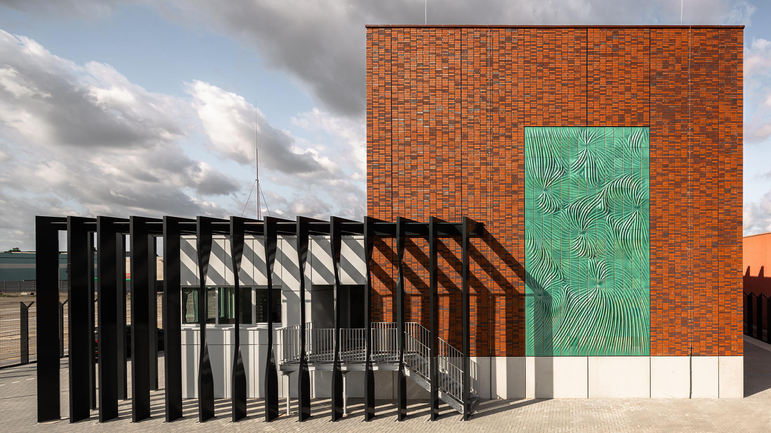 Schakelstation Beverwijk door Powerhouse Company en Studio RAP. Beeld Sebastian van Damme