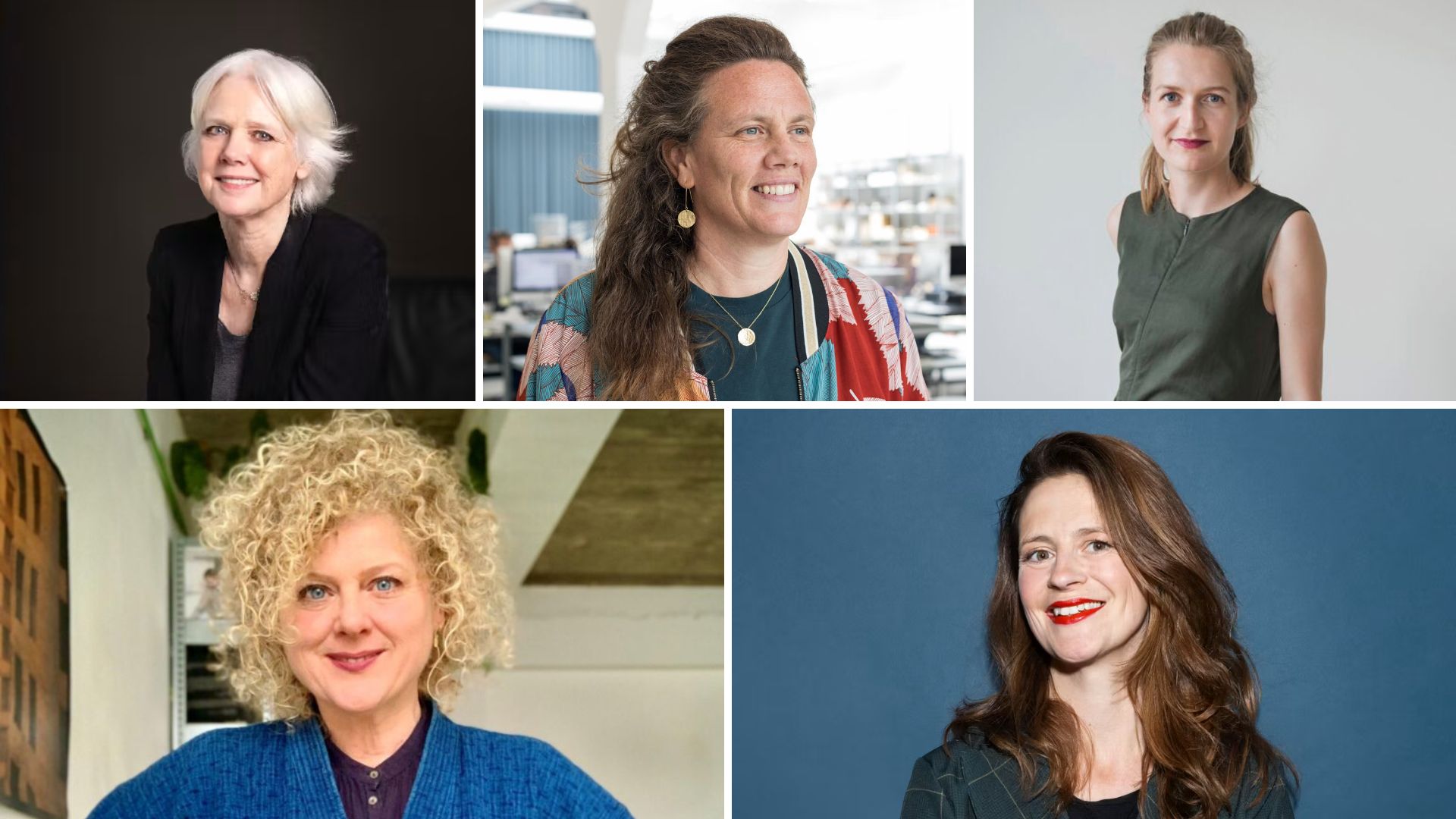 V.l.n.r.: Joke Vos, Ninke Happel, Martine Duyvis (b). Catja Edens en Merel Pit (o). 