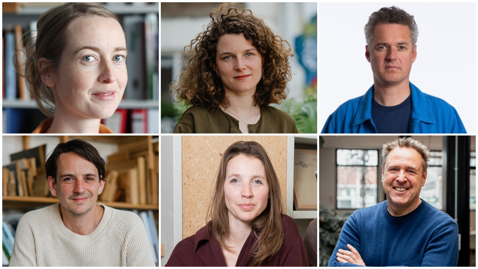 vlnr. Christina Eickmeier, Willie Vogel, Jan Nauta, Daniël Venneman, Laura van Santen en Floor Arons