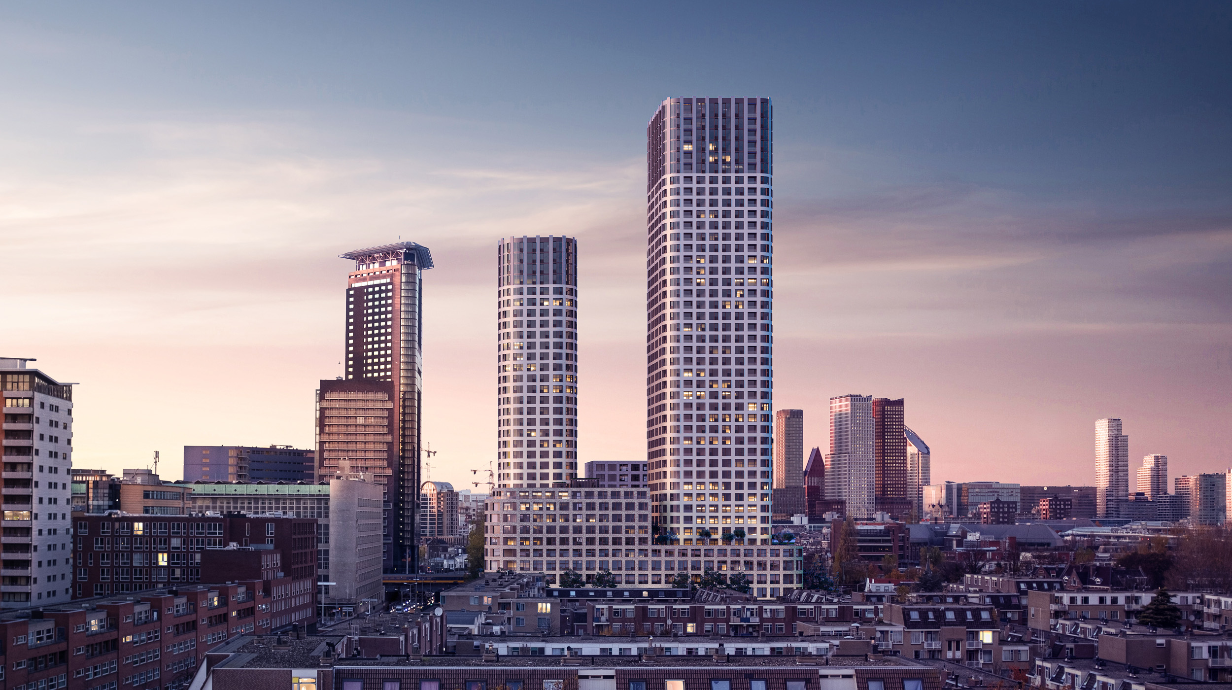 Het ontwerp van The Grace door Mecanoo. Beeld Mecanoo