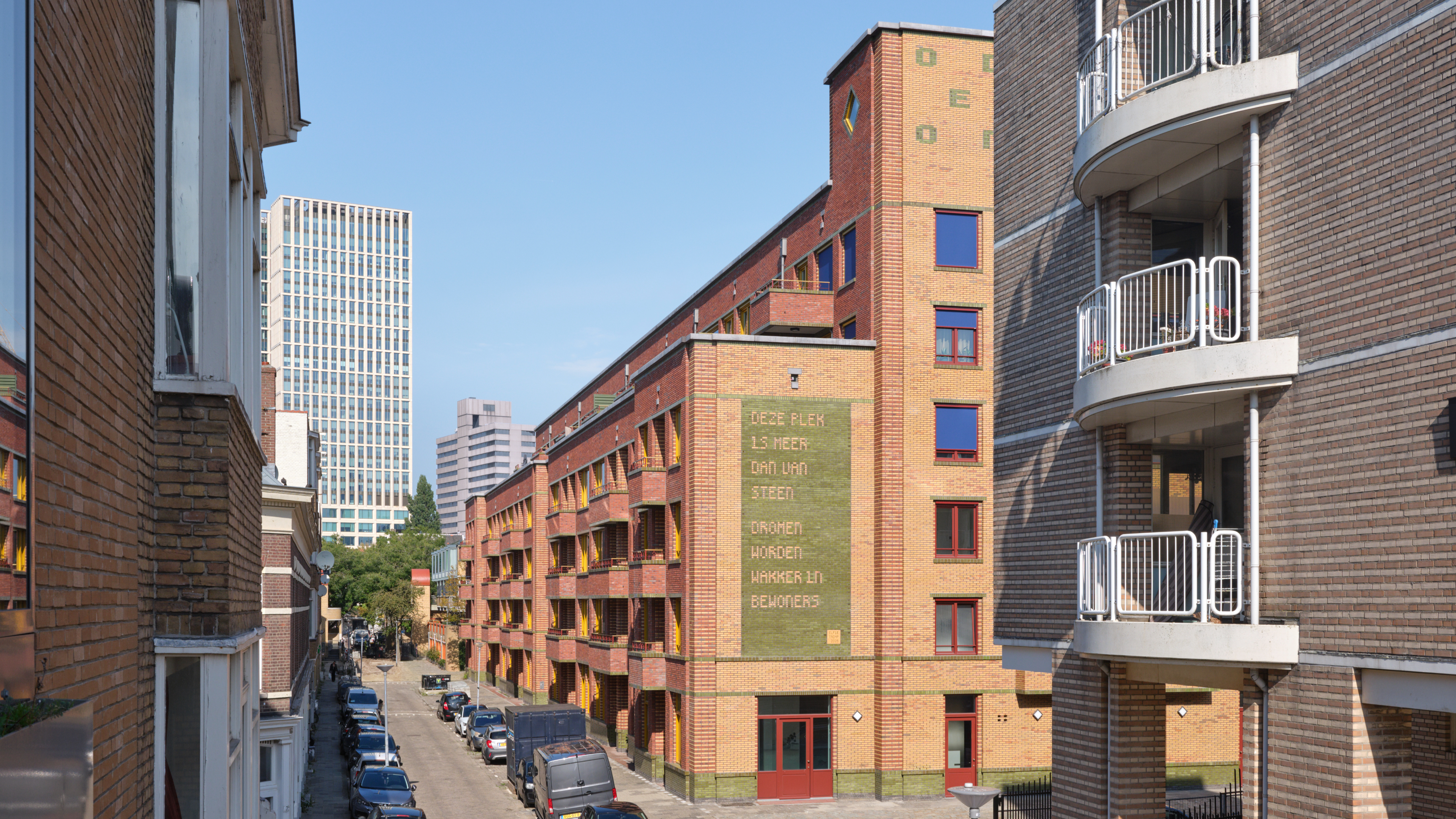 Woongebouw Odeon in Rotterdam door HCVA is een ode aan het detail: 'Maak van de naad een deugd!'