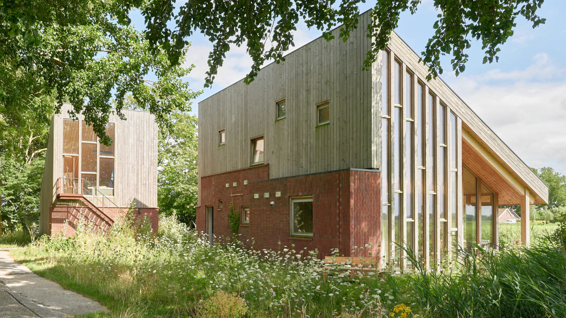 Patchwork huis door Onix. Beeld Ronald Zijlstra