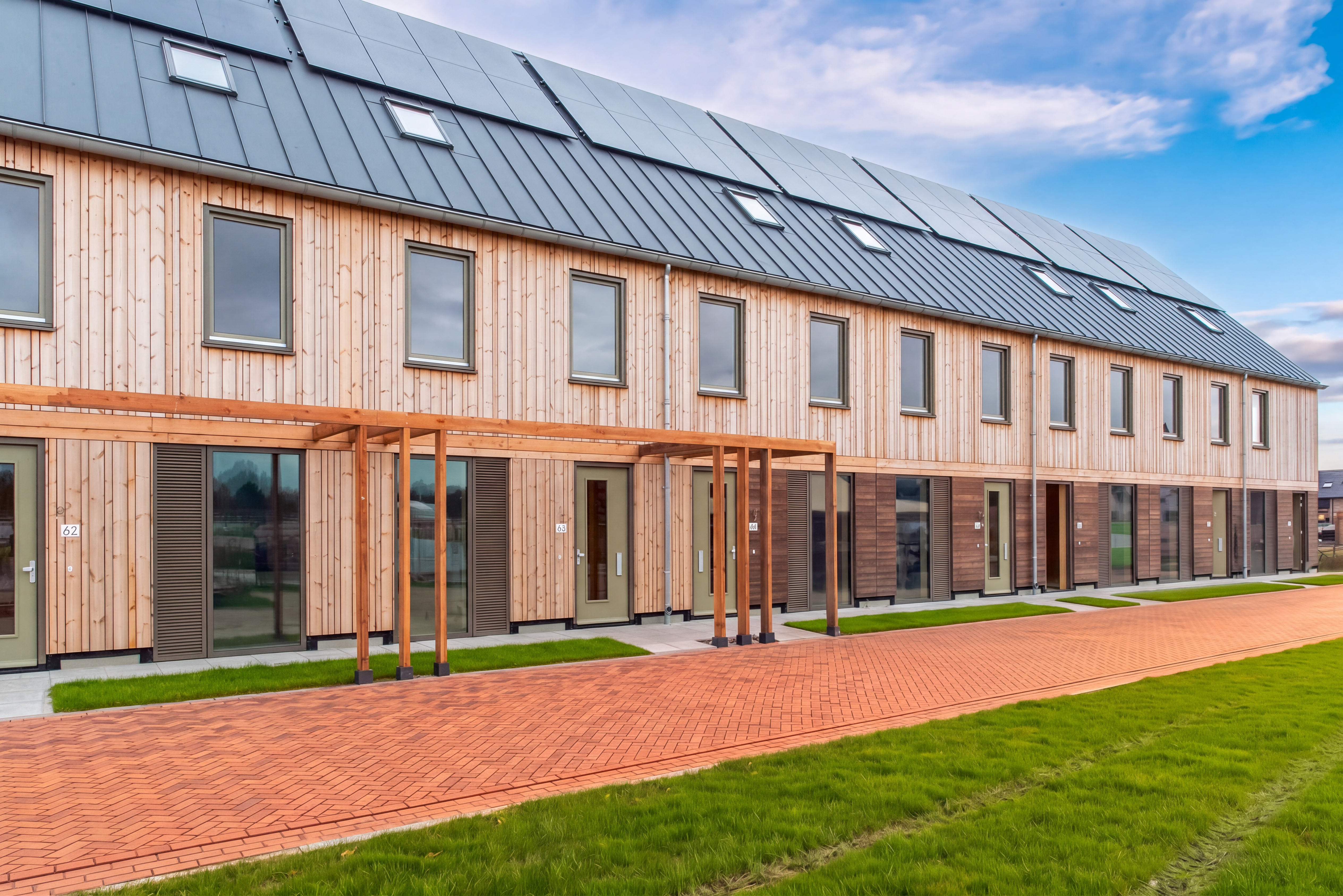 In De Tippe in Zwolle zijn 30 sociale huurwoningen uitgerust met Duco Natural Cooling.